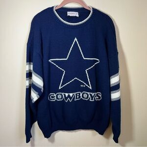 Vintage Barrel II Dallas‎ Cowboys Football Sweater XL